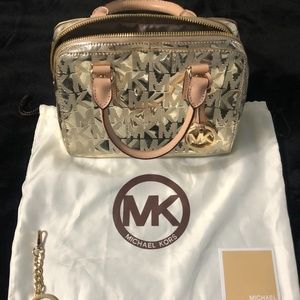 Michael Kors Metallic Gold Handbag